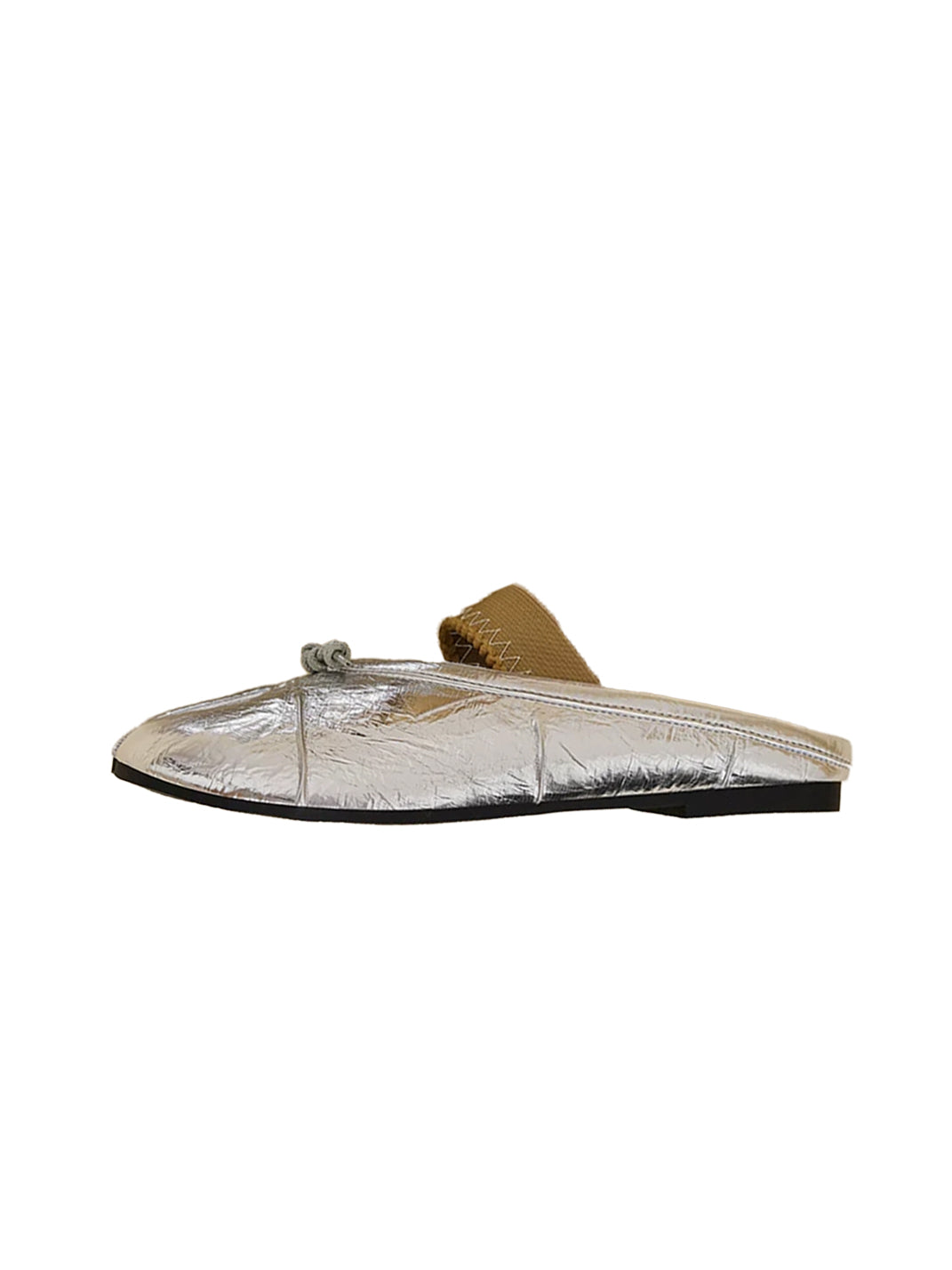 Minimal Split-Toe Open-Back Flats - View 12