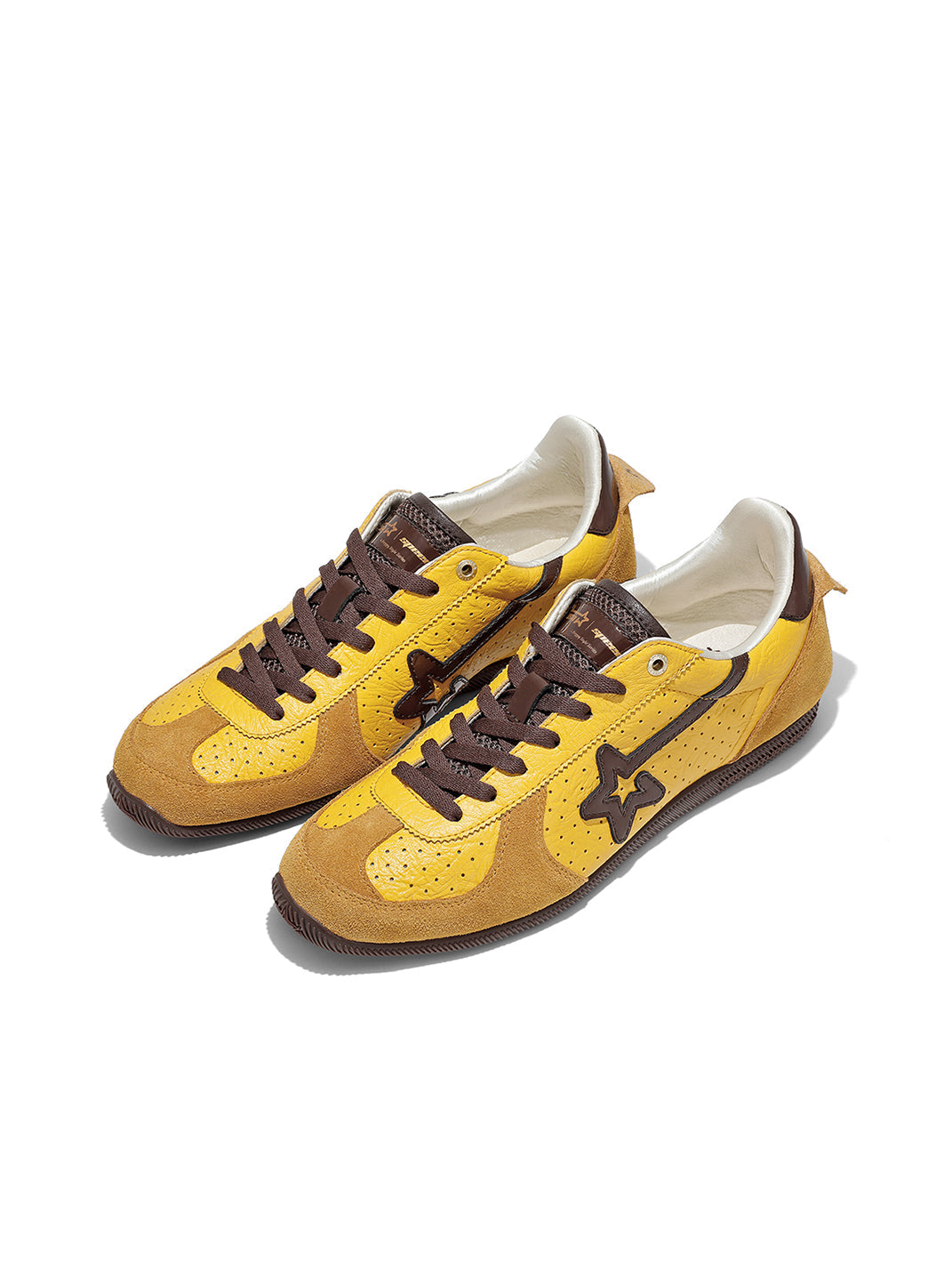 Collegiate Suede Low-Profile Trainers - View 6