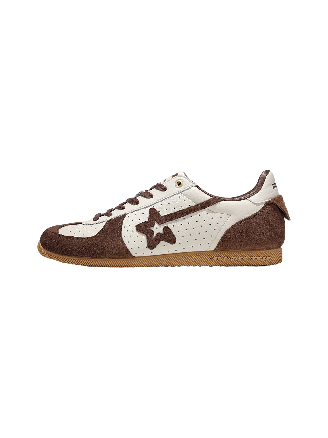 Collegiate Suede Low-Profile Trainers - View 9