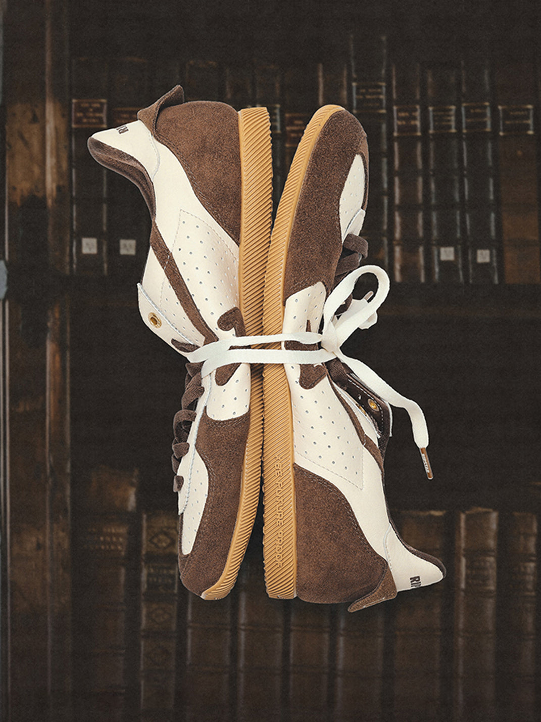 Collegiate Suede Low-Profile Trainers - View 10