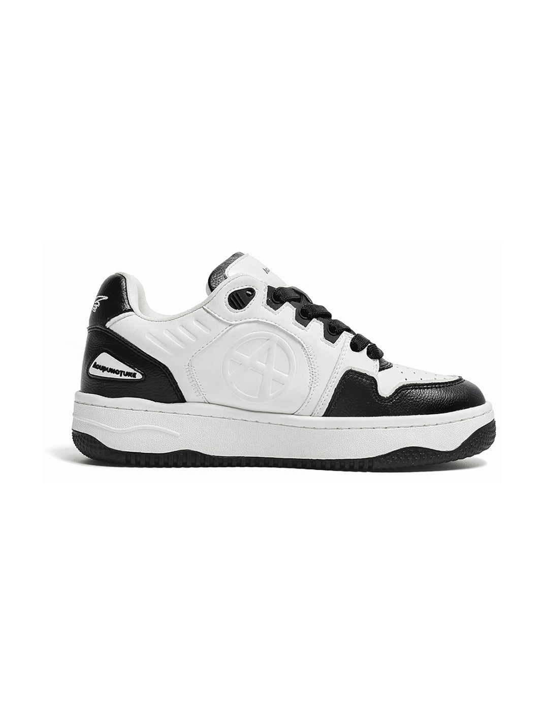 Circle-Logo Colorblock Skate Sneakers - View 10