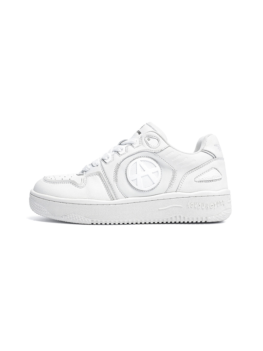 Circle-Logo Colorblock Skate Sneakers - View 12