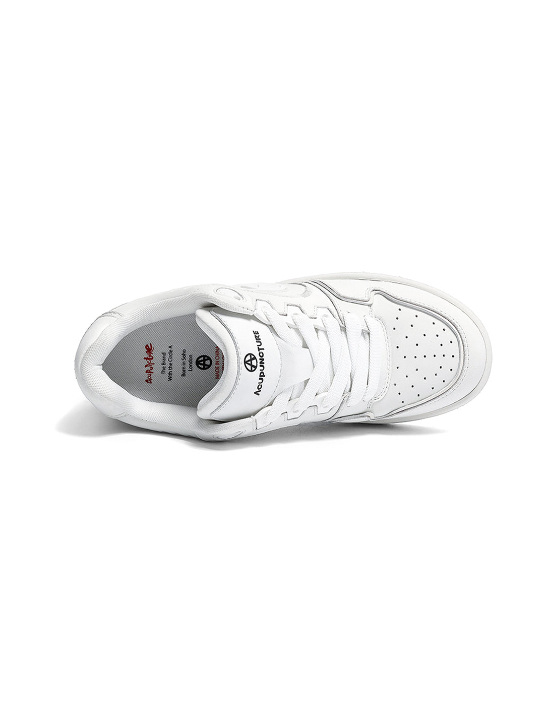 Circle-Logo Colorblock Skate Sneakers - View 20