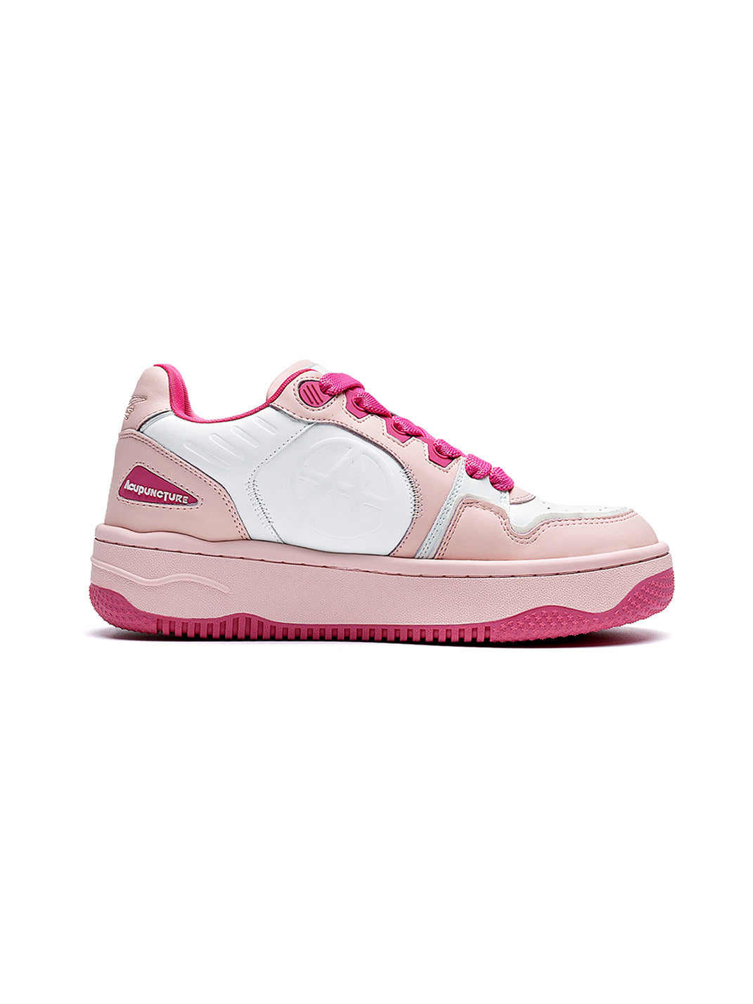 Circle-Logo Colorblock Skate Sneakers - View 29