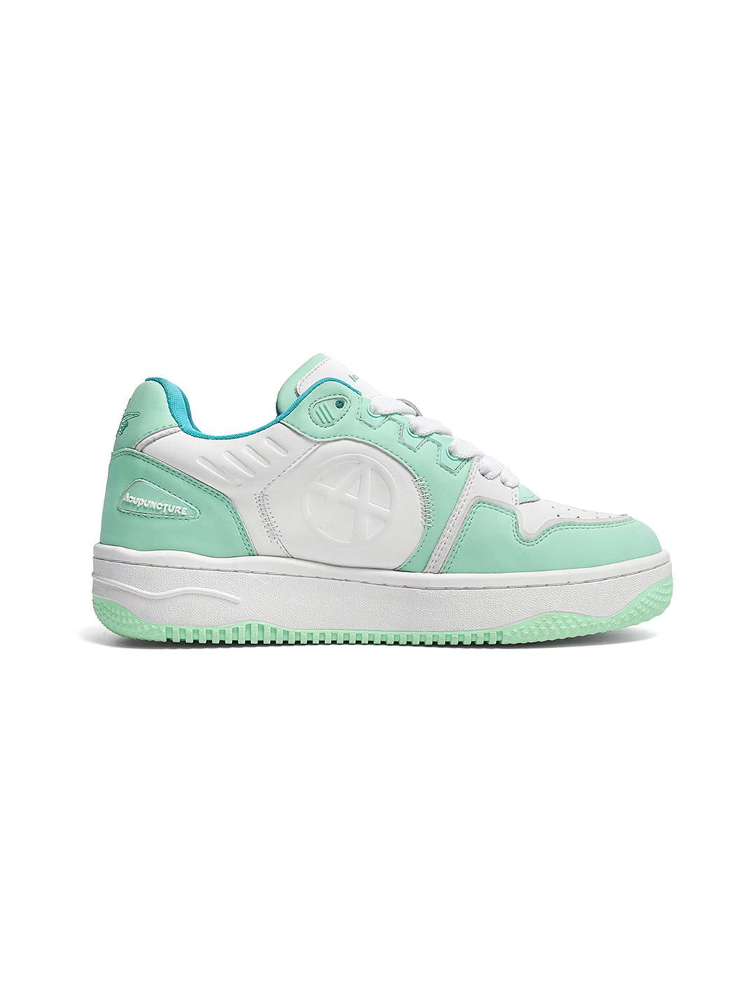 Circle-Logo Colorblock Skate Sneakers - View 40