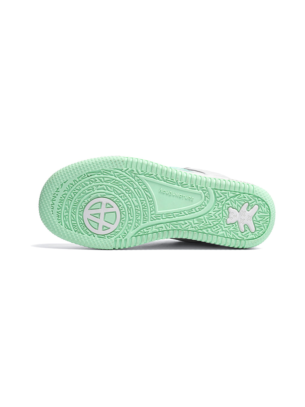 Circle-Logo Colorblock Skate Sneakers - View 42