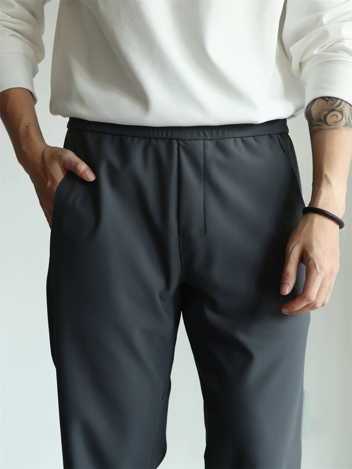Stretch Travel Pants with Zip Hems product view 2