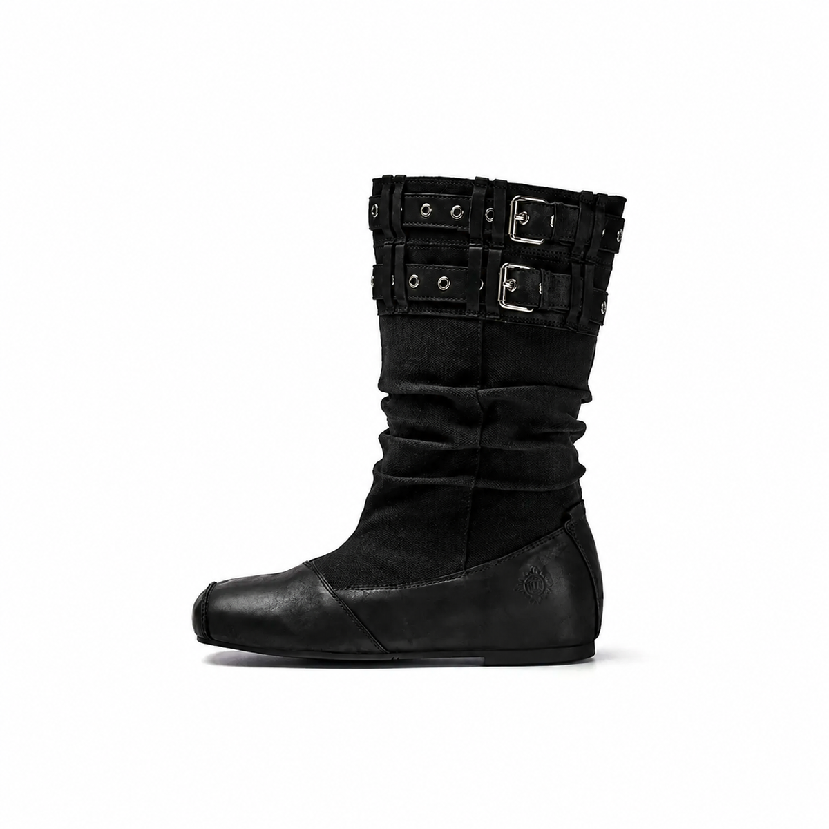 Buckle-Cuff Slouch Ballet Boots product view 3