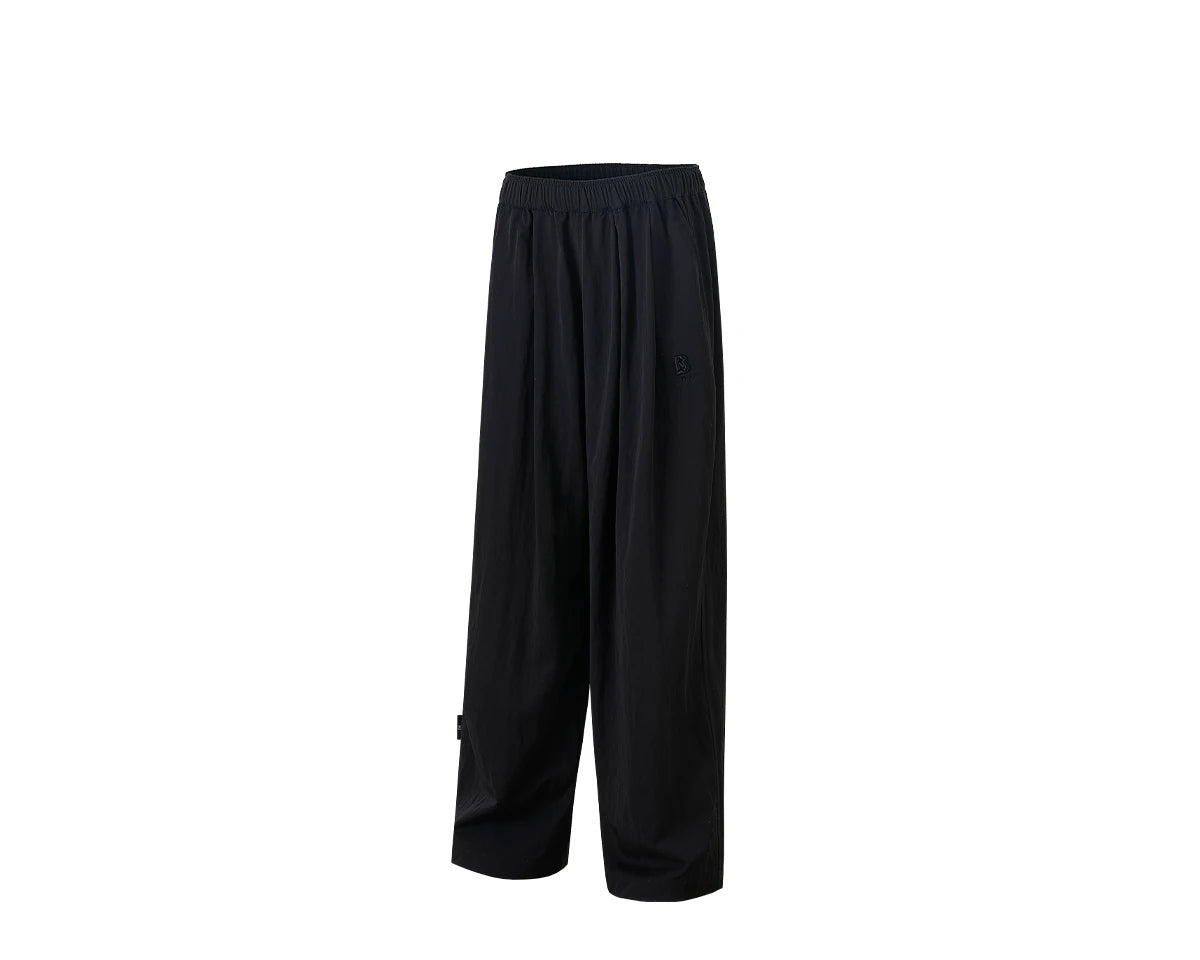 Fluid Wide-Leg Drawstring Pants product view 3