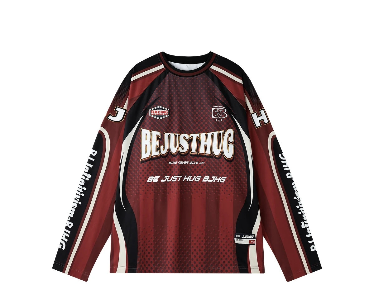 Motorsport Graphic Raglan Long-Sleeve Jersey product view 3