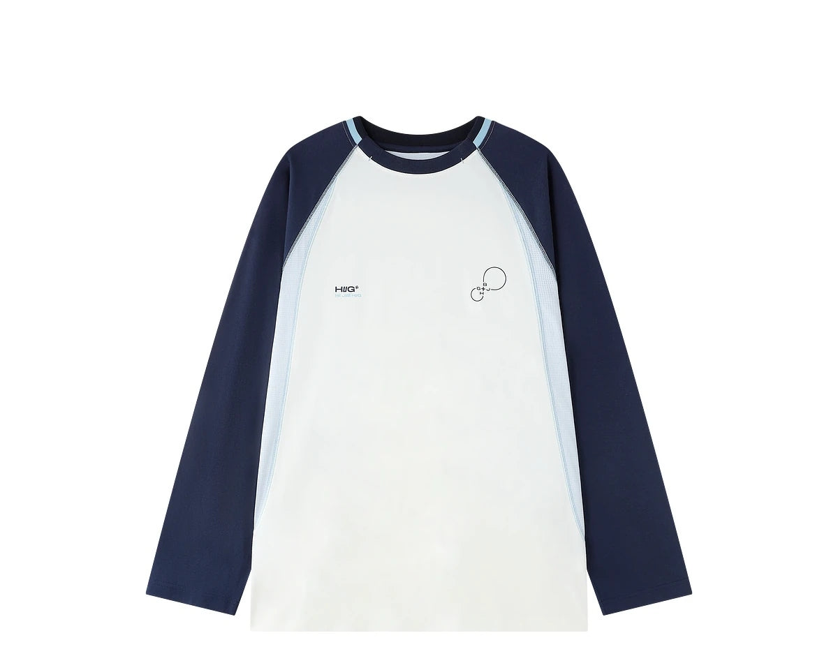 Colorblock Back-Graphic Raglan Top product view 1