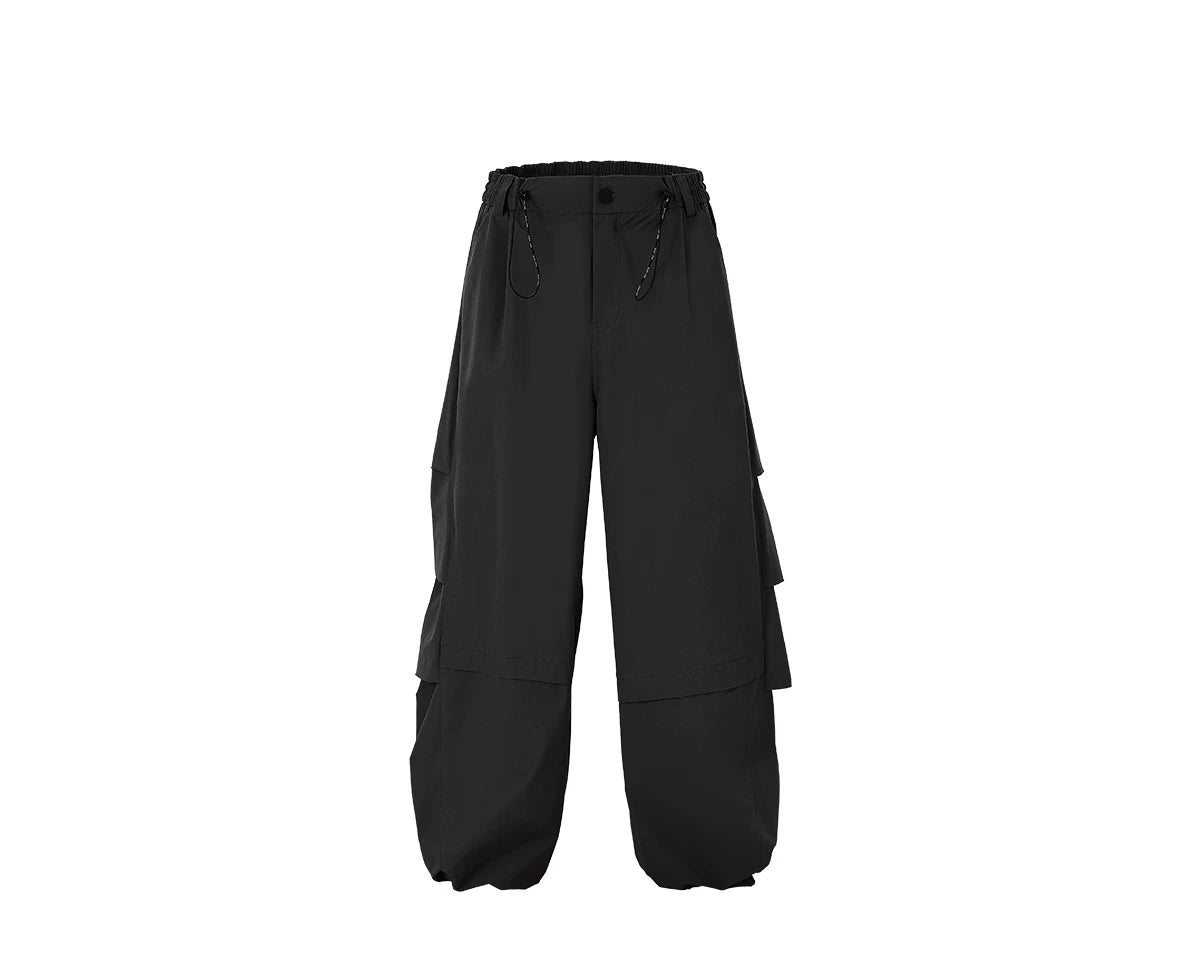 Drawstring Multi-Pocket Cargo Pants product view 2