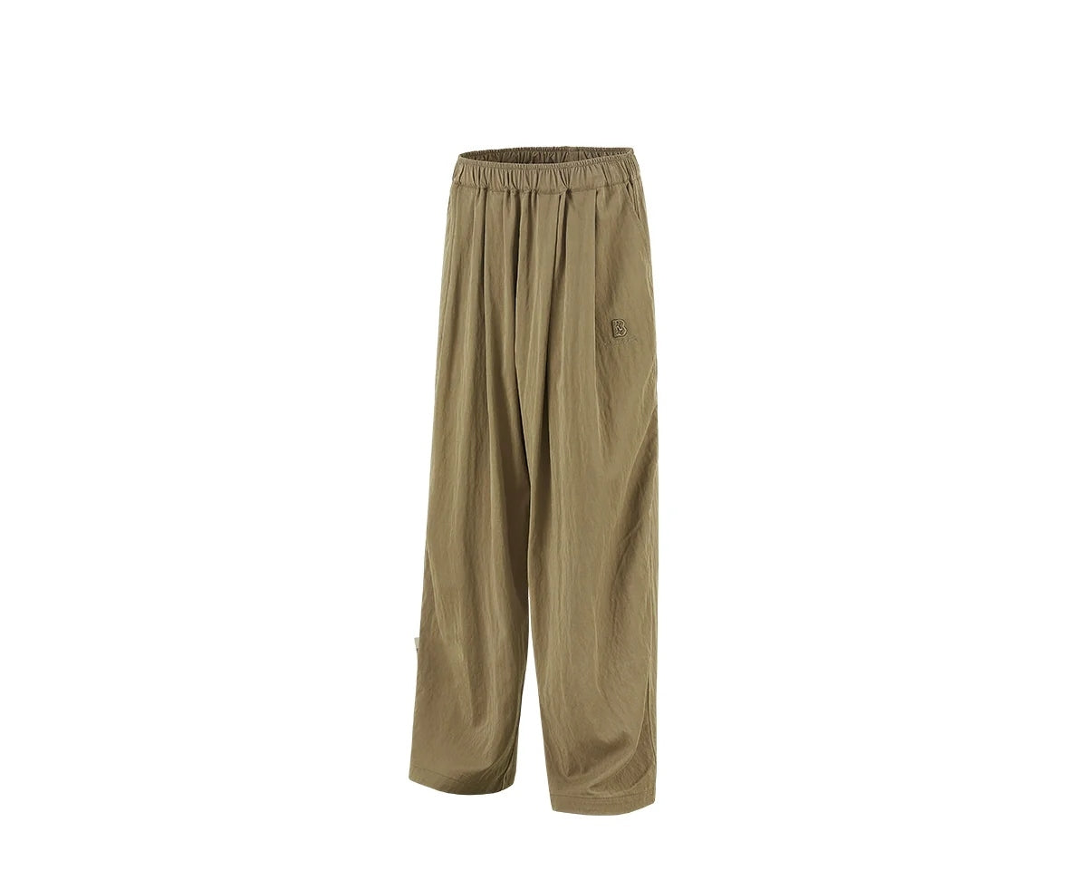 Fluid Wide-Leg Drawstring Pants product view 4