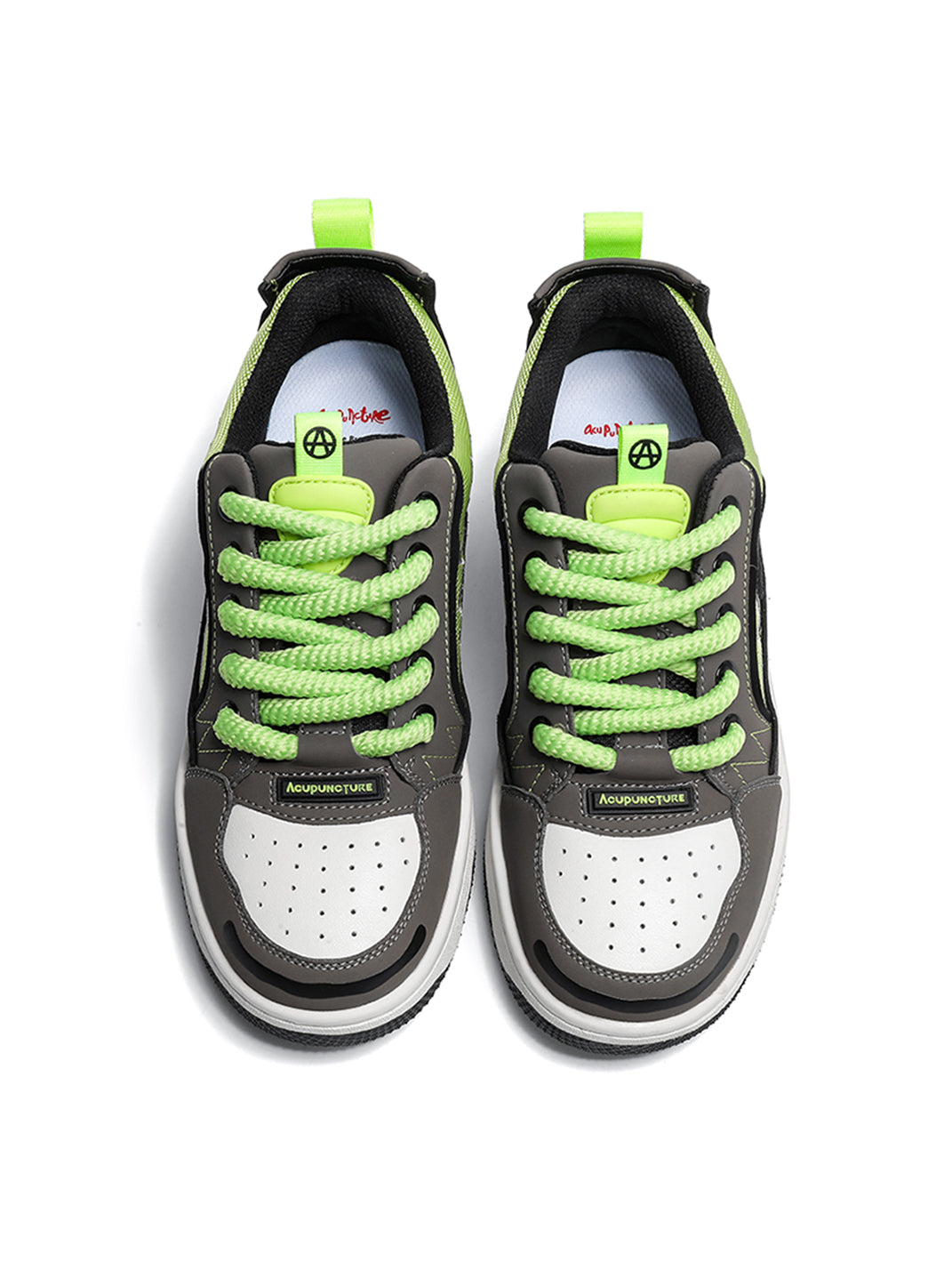 Colorblock Graphic Skate Sneakers - View 5