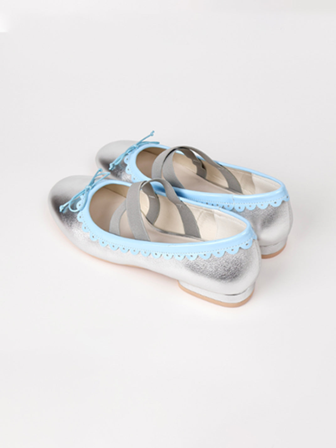 Contrast-Trim Ballet Mary Jane Flats - View 11