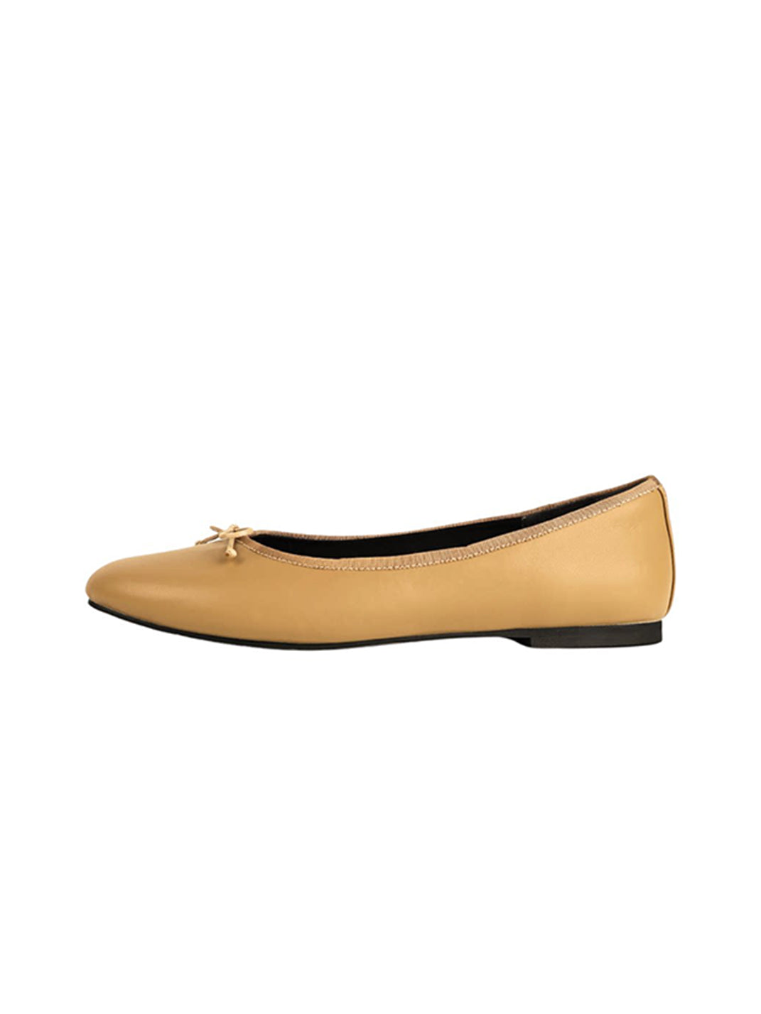 Studded Soft-Bow Ballet Flats - View 9