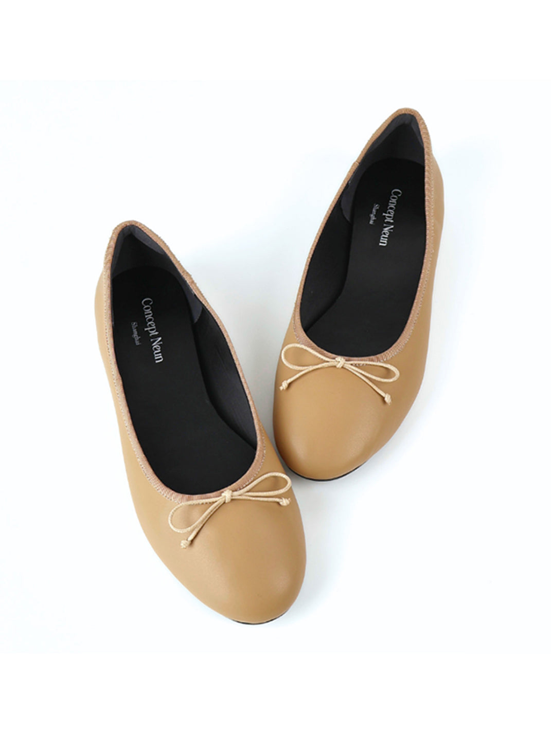 Studded Soft-Bow Ballet Flats - View 11