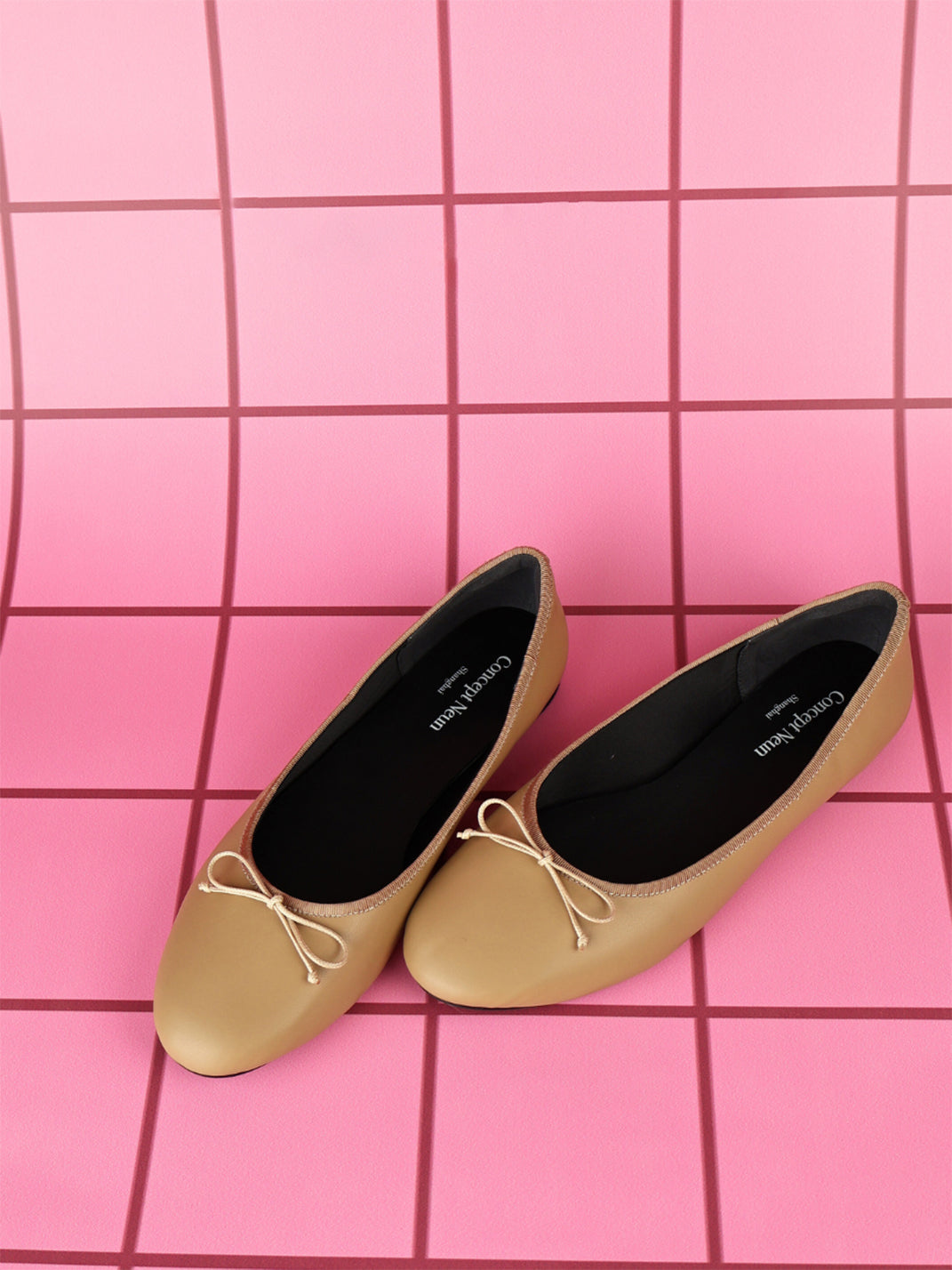 Studded Soft-Bow Ballet Flats - View 16
