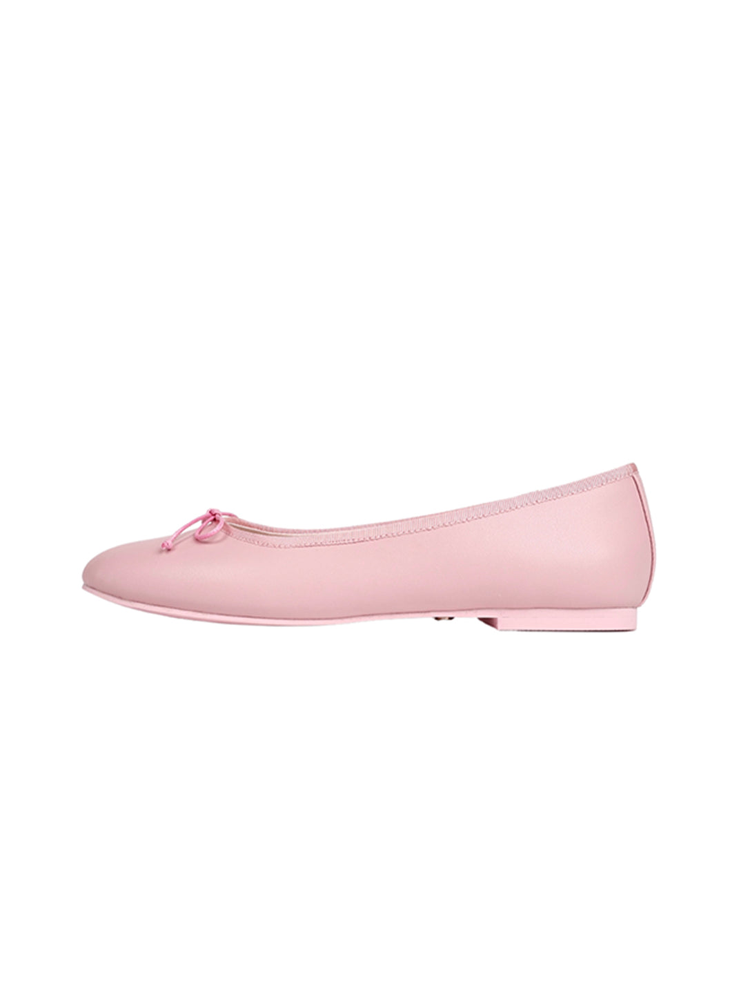 Pastel Bow Low-Profile Ballet Flats