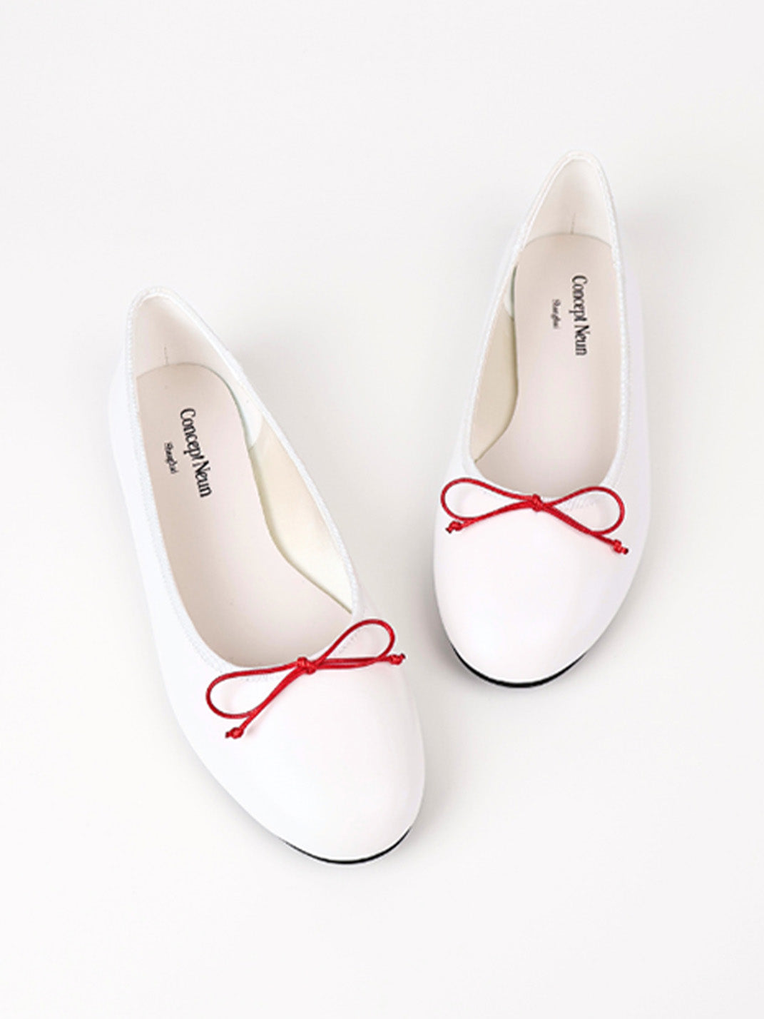 Pastel Bow Low-Profile Ballet Flats - View 10