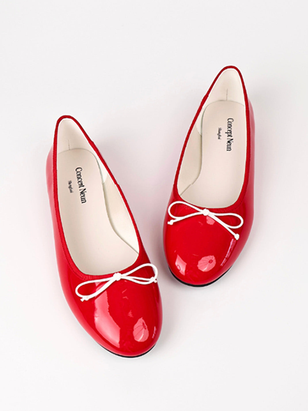 Pastel Bow Low-Profile Ballet Flats - View 16