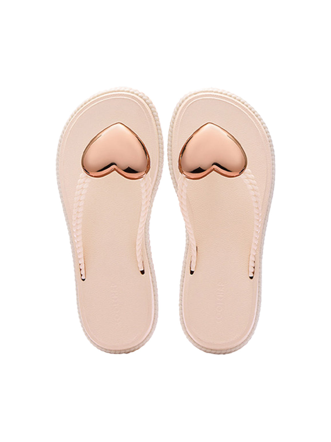Heart Wave Platform Flip-Flops - View 17