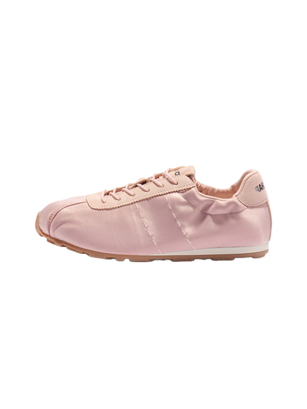Satin Low-Profile Lace-Up Sneakers - View 13