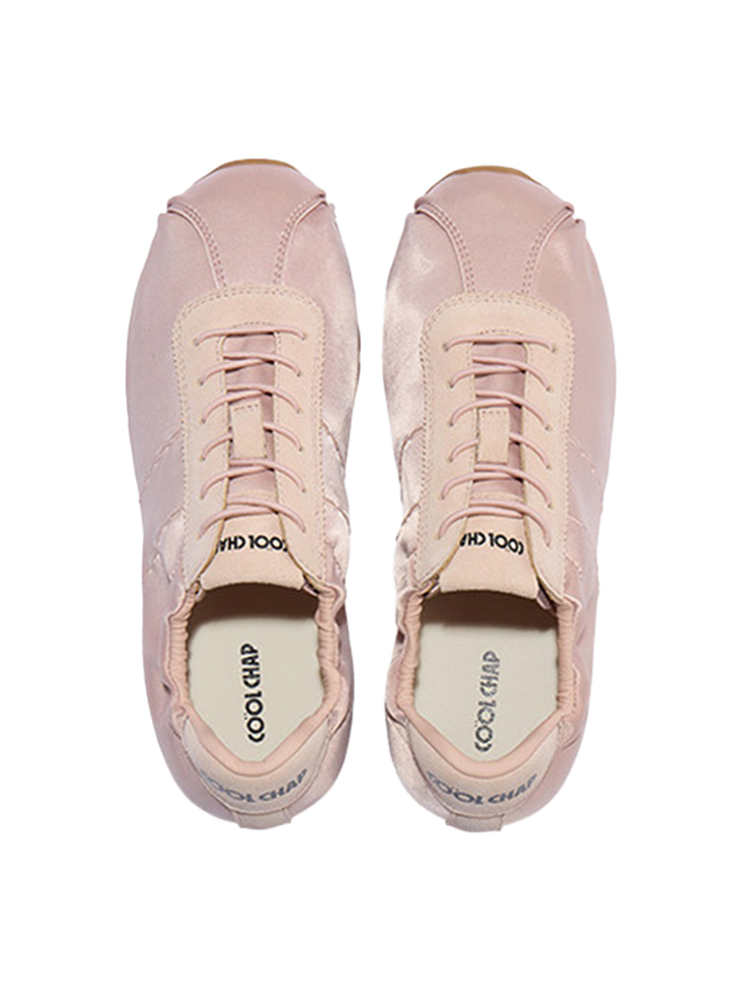 Satin Low-Profile Lace-Up Sneakers - View 15