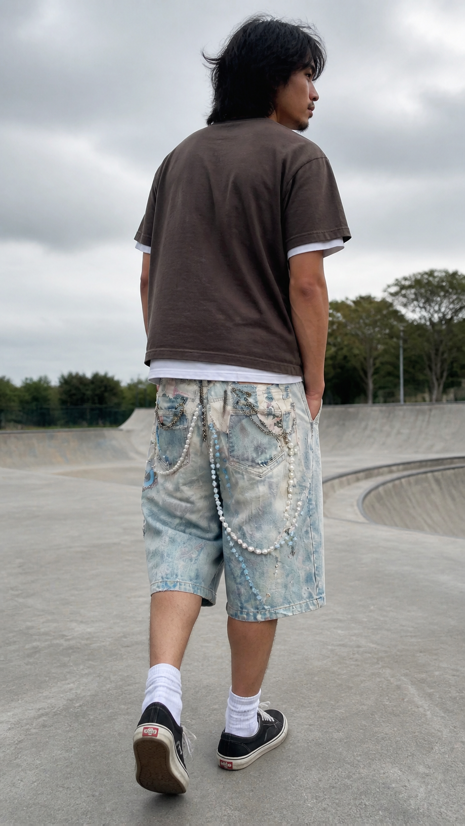 Crane Drift Denim Jorts natural UGC showcase 3