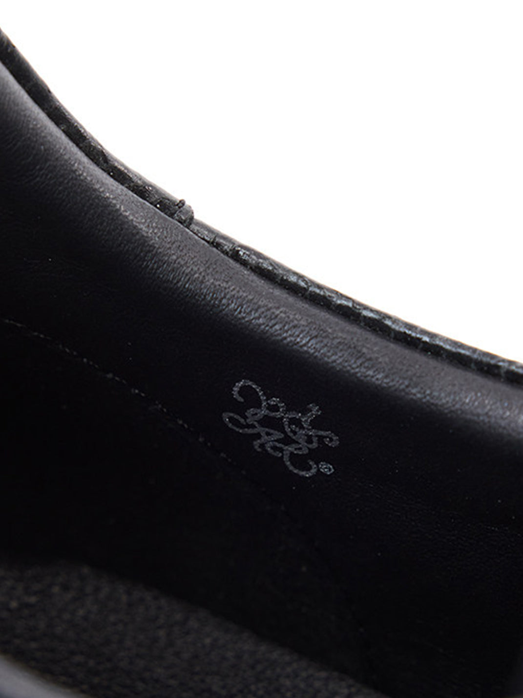 Croc-Embossed Leather Derby Shoes - View 10
