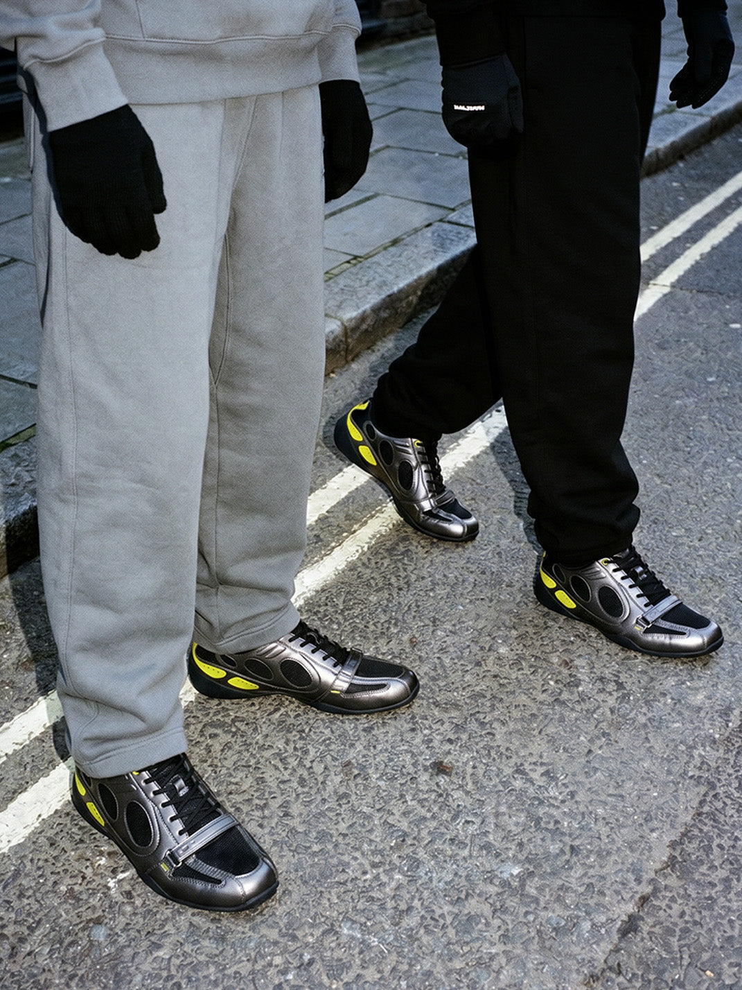 Retro Colorblock Low-Profile Sneakers - View 3