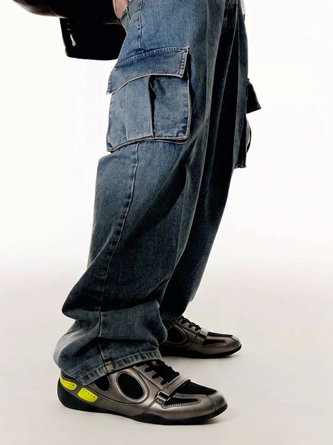 Retro Colorblock Low-Profile Sneakers - View 4