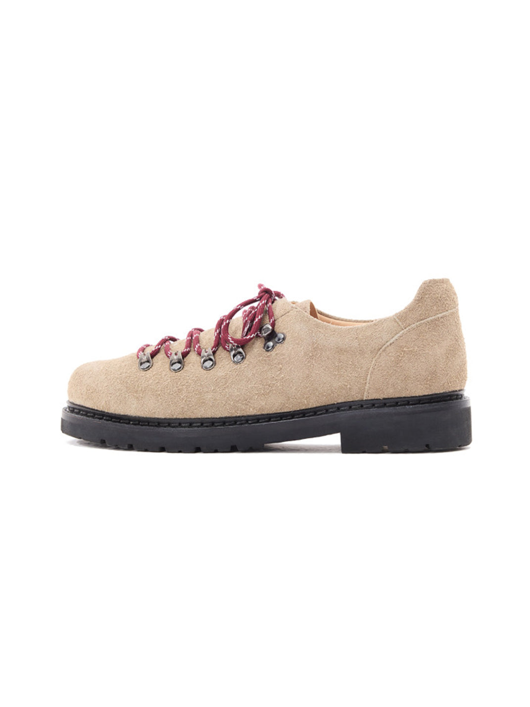 Sand Suede Hiking-Lace Derby Shoes