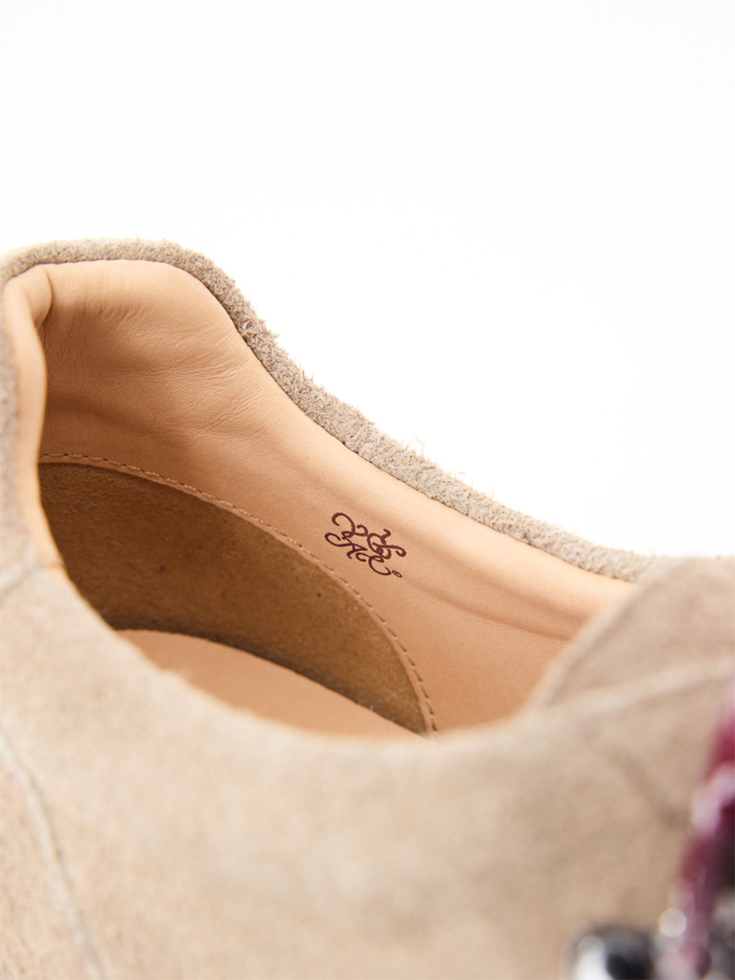 Sand Suede Hiking-Lace Derby Shoes - View 8