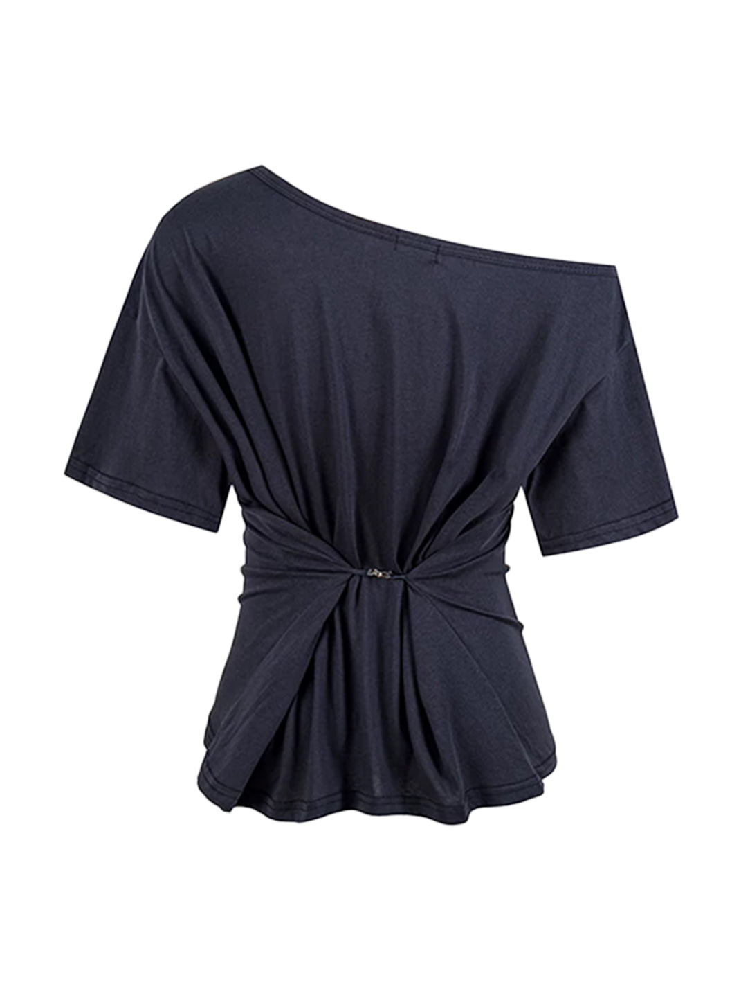 Crystal Leopard Adjustable Off-Shoulder Tee — product view 10