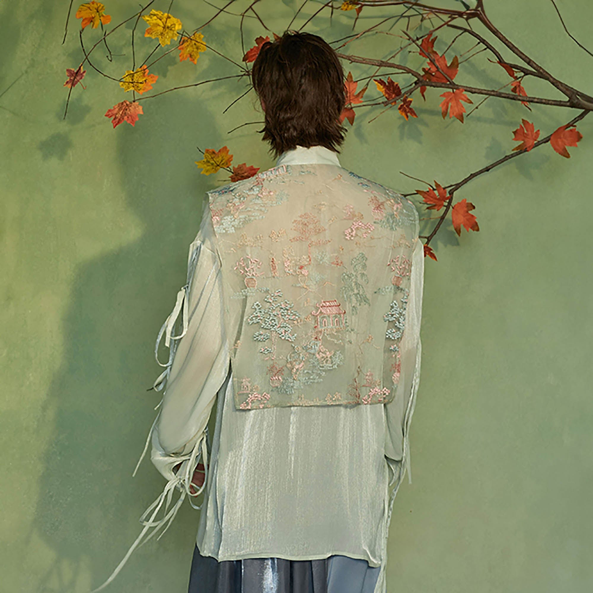 Embroidered Hanfu Vest