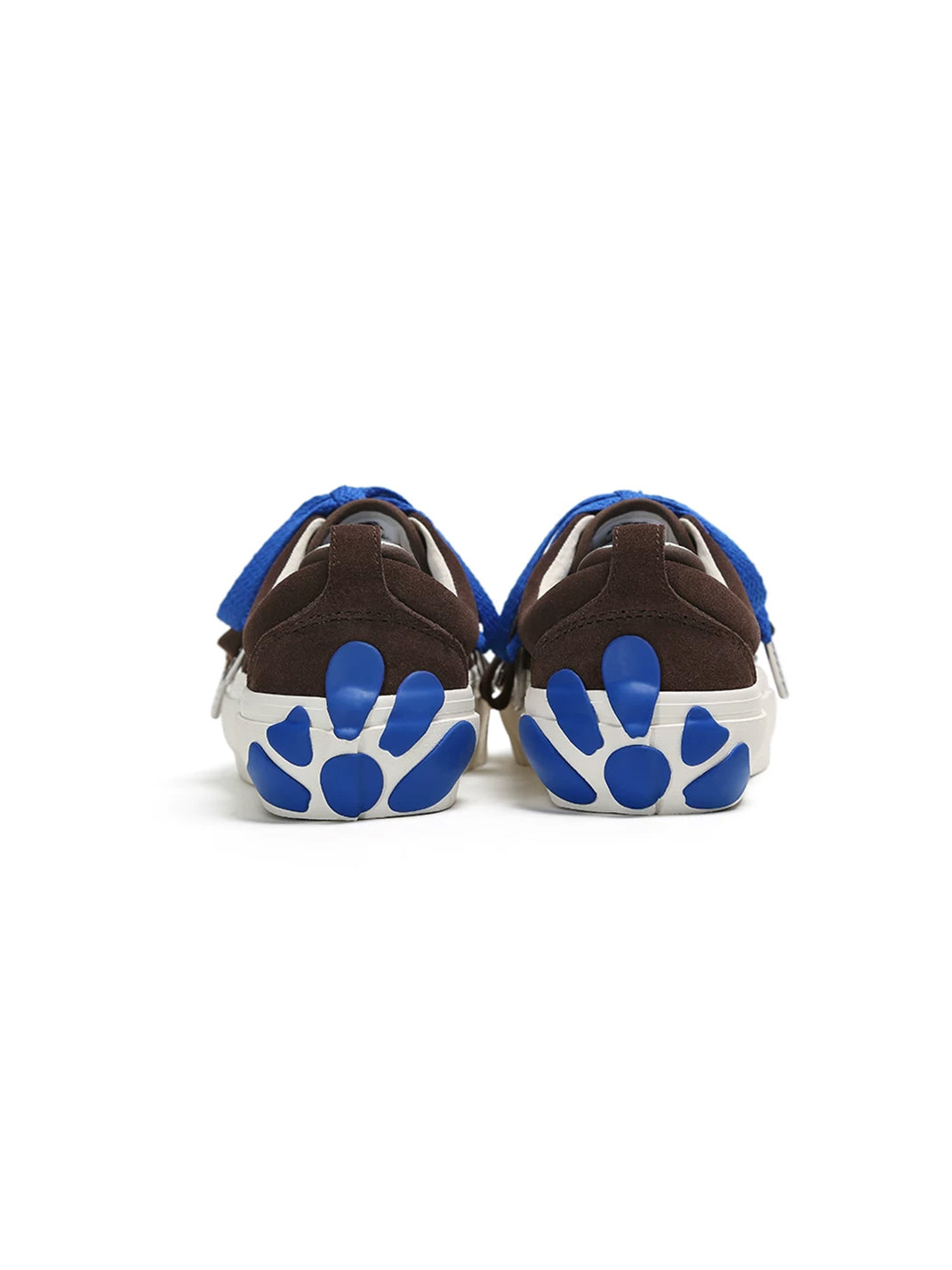 Daisy-Detail Double-Lace Suede Platform Sneakers - view 2