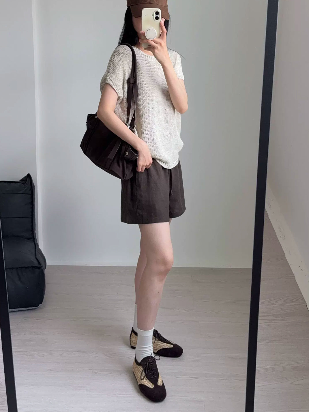 Woven Leather German Trainer Sneakers - View 2