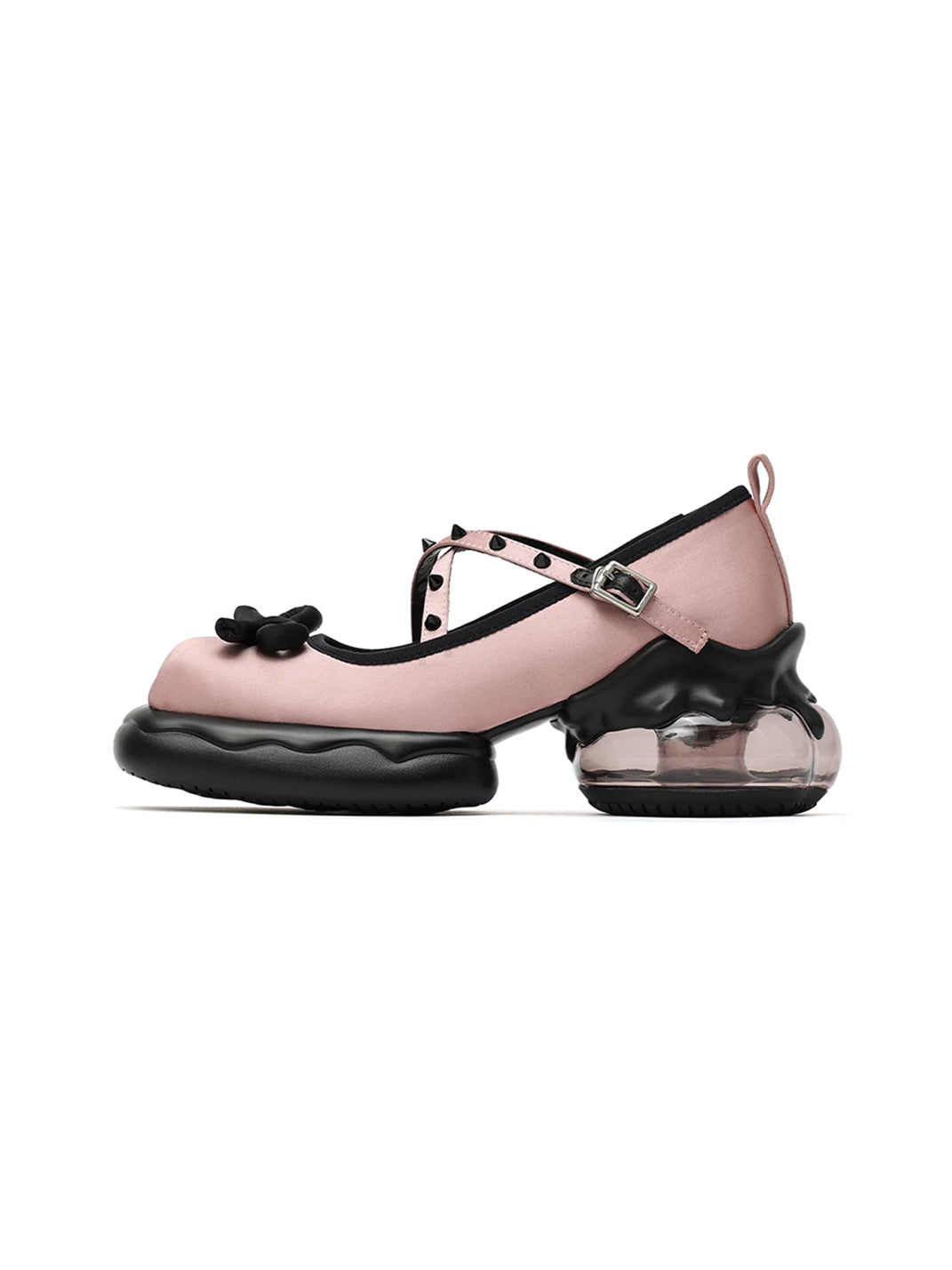 Bow-Strap Platform Mary Jane Shoes