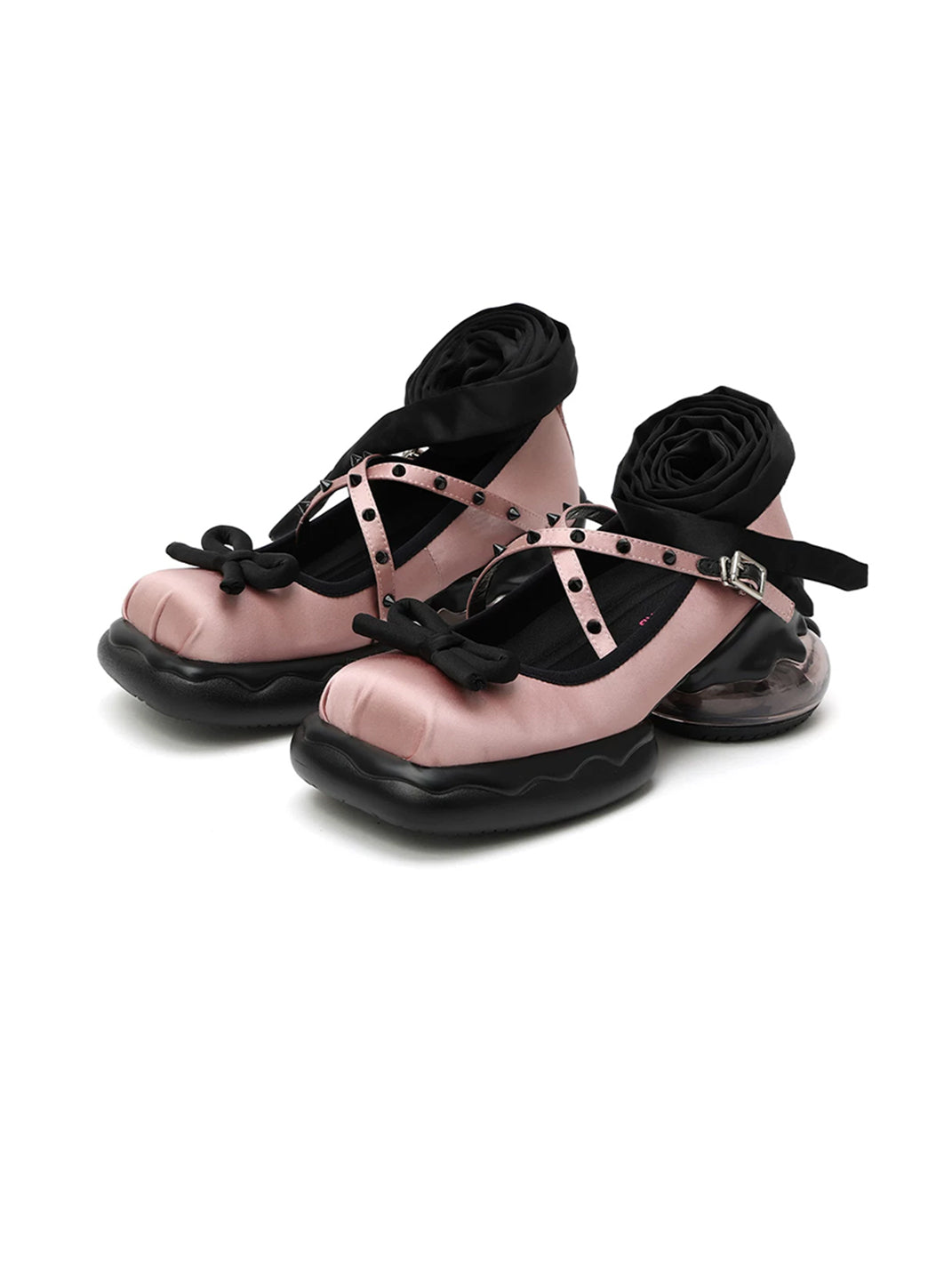 Bow-Strap Platform Mary Jane Shoes - View 4