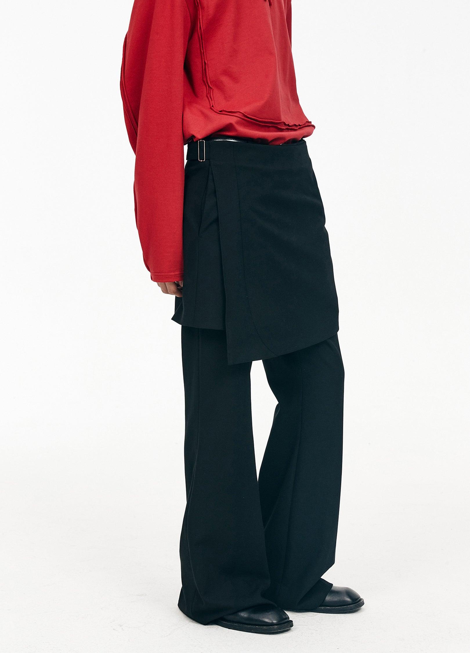 Flared Darted Trousers - chiclara