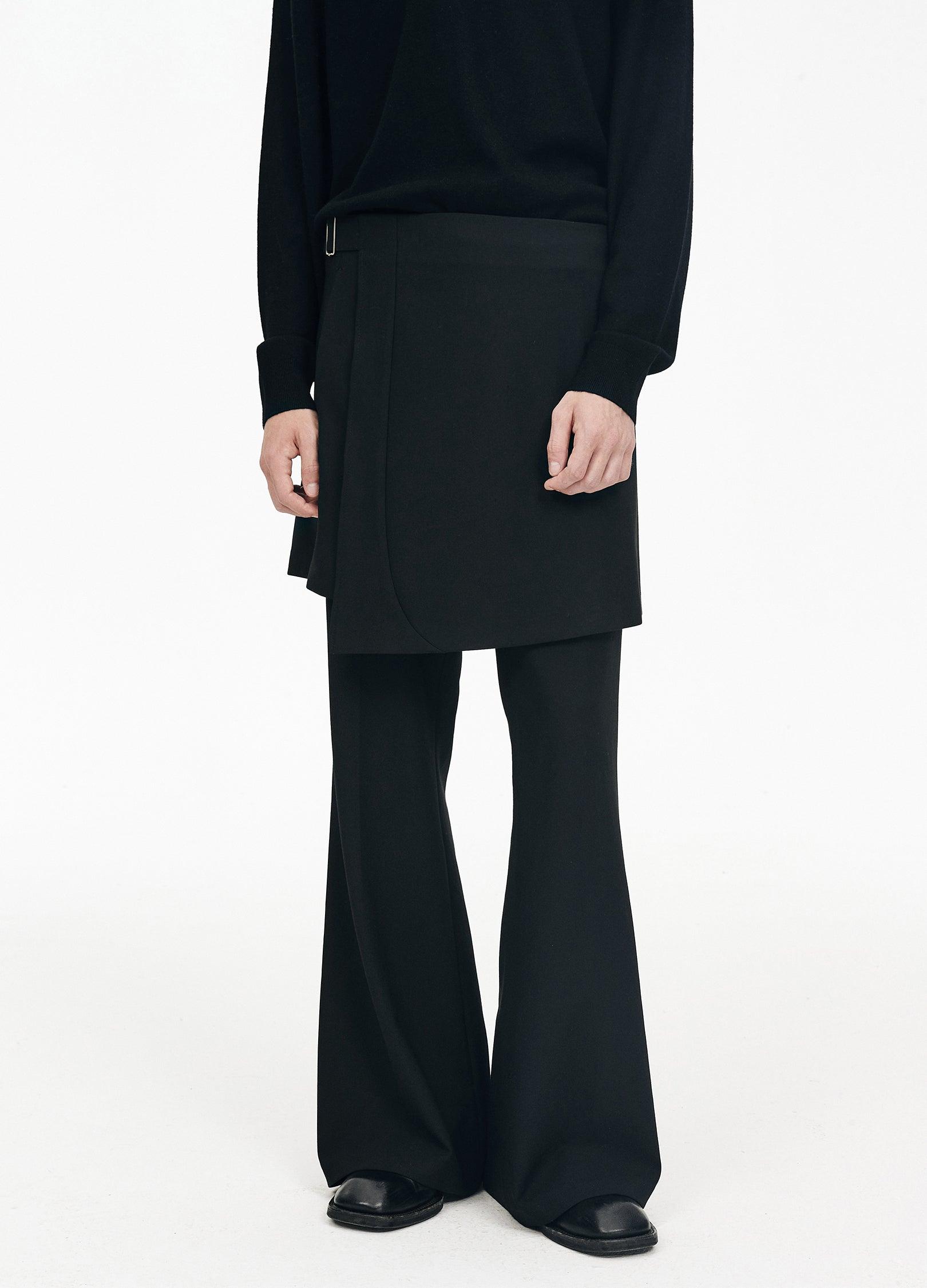 Flared Darted Trousers - chiclara
