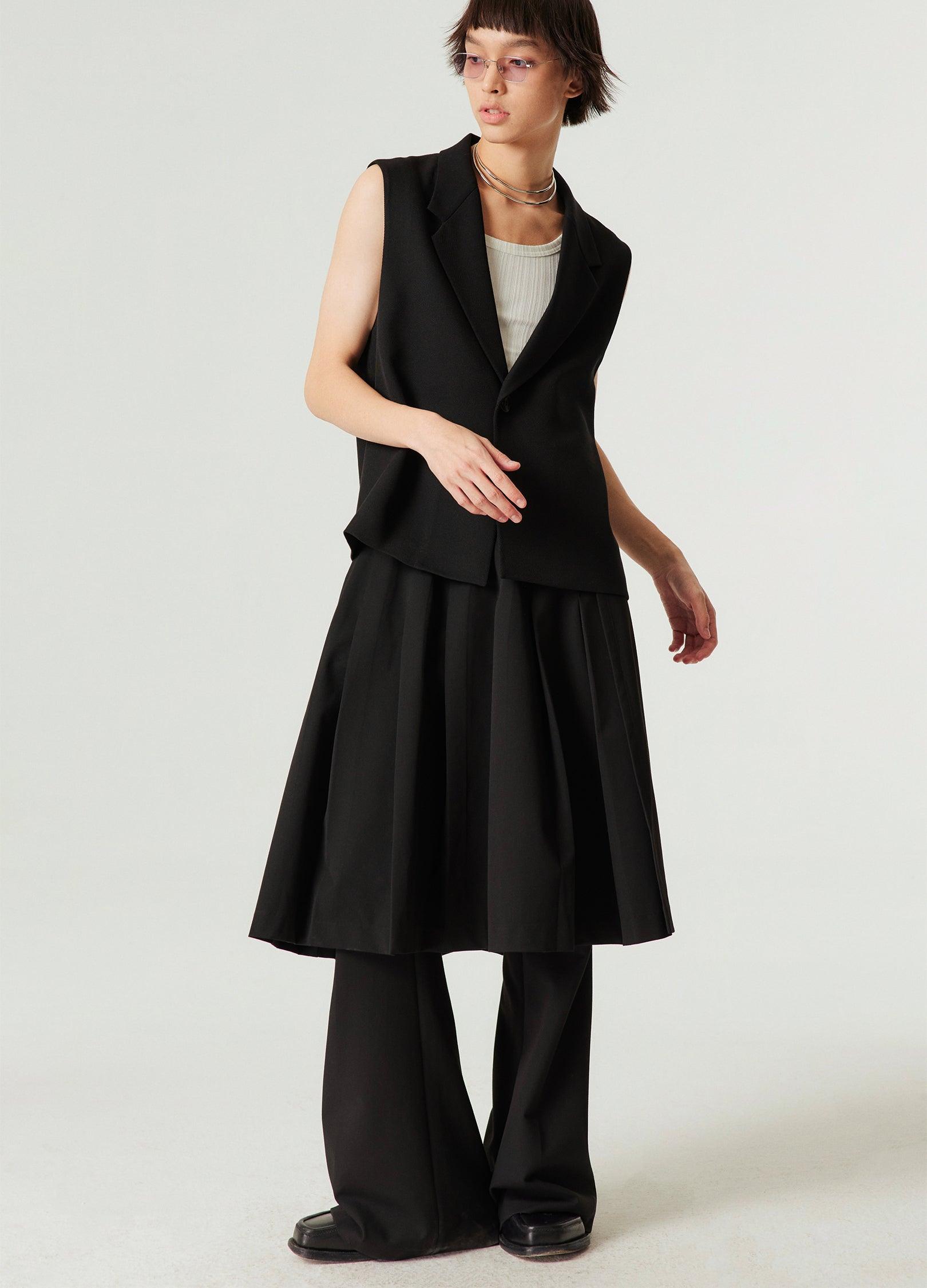 Flared Darted Trousers - chiclara