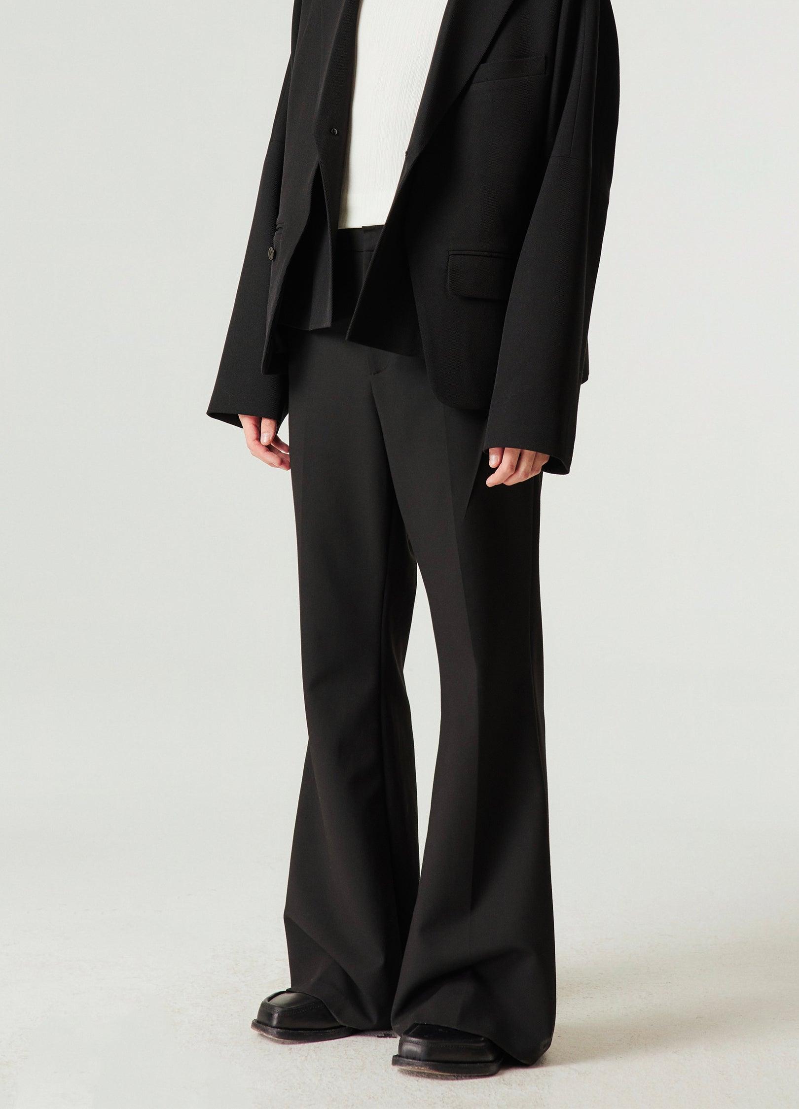 Flared Darted Trousers - chiclara
