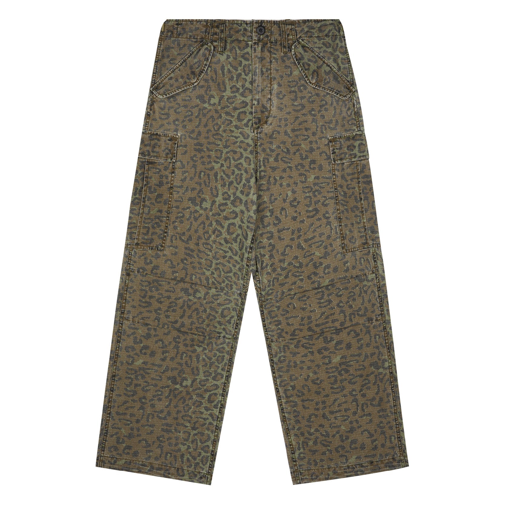 Rugged Camouflage Old M51 Work Pants - chiclara