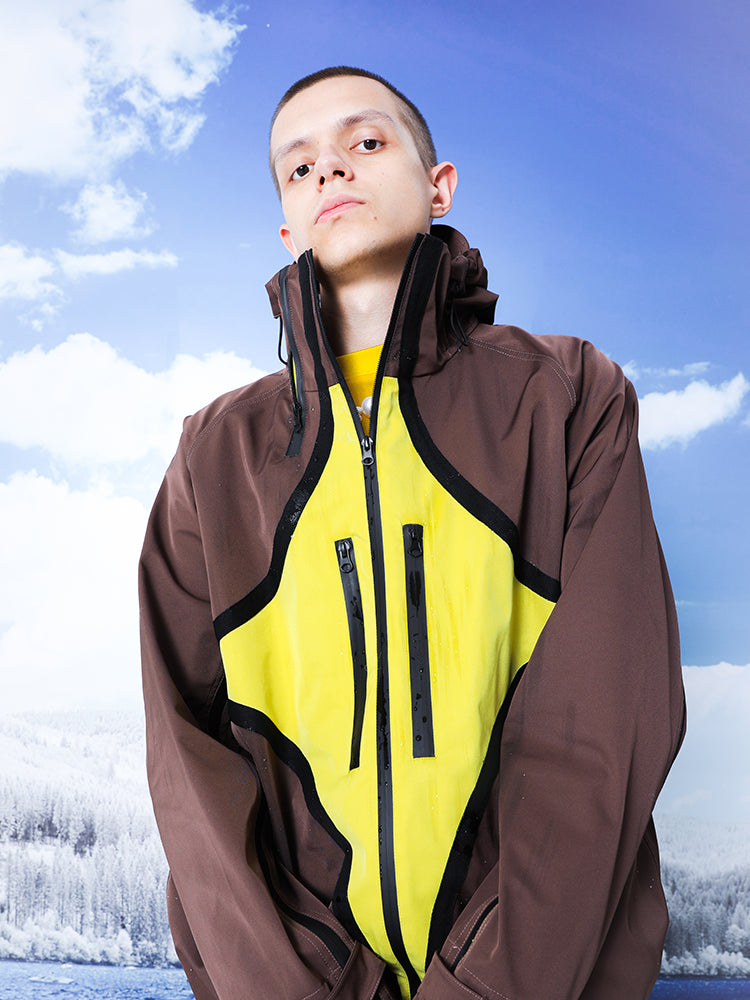 R-Star Waterproof Hooded Windbreaker Jacket - chiclara