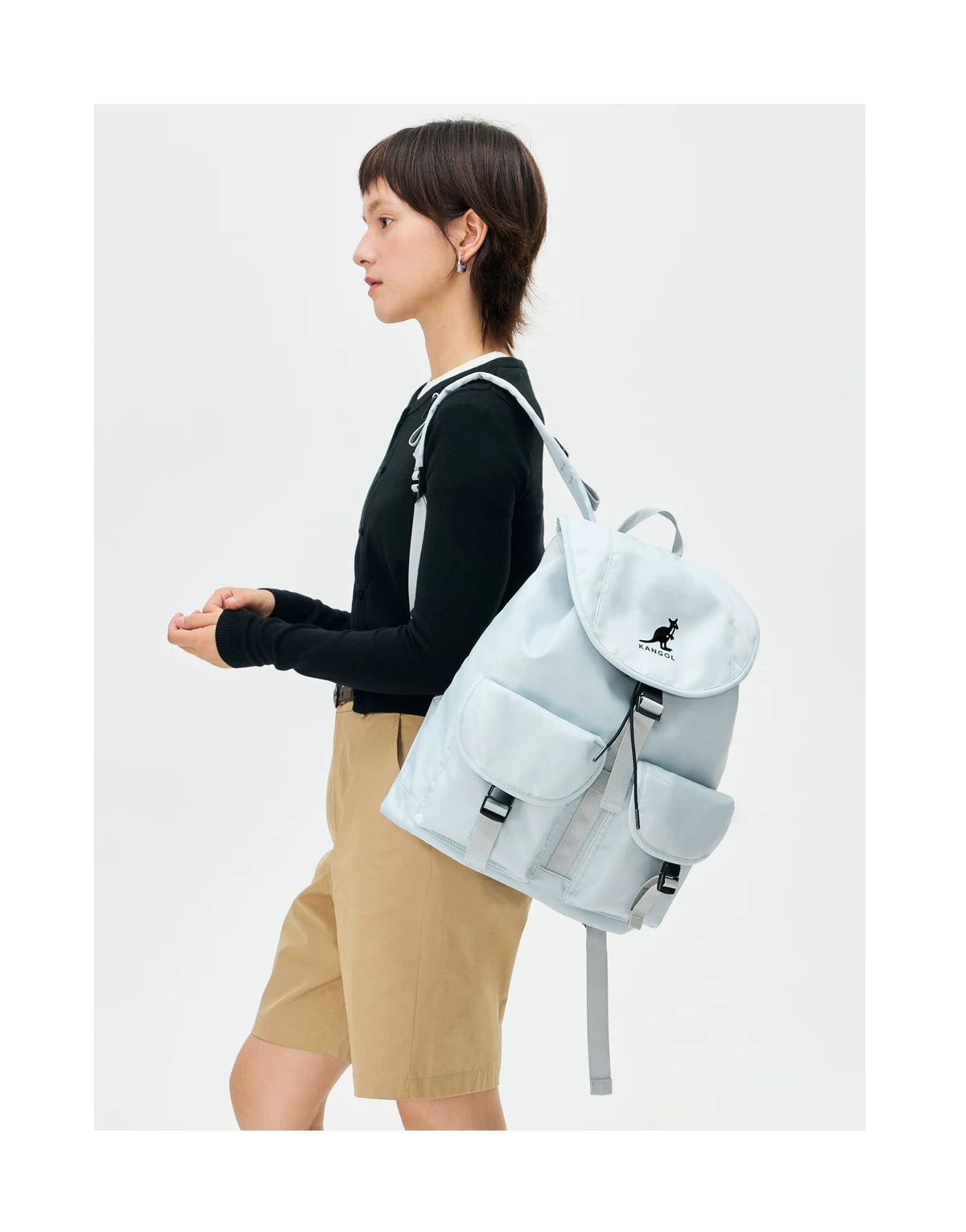Drawstring Utility Backpack product view 1