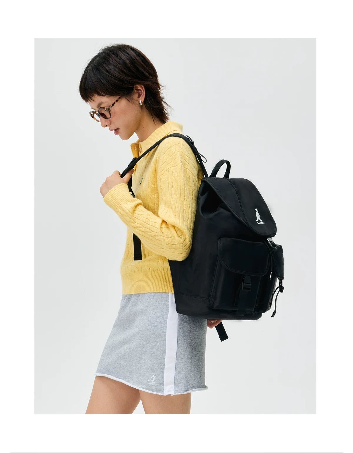 Drawstring Utility Backpack product view 3