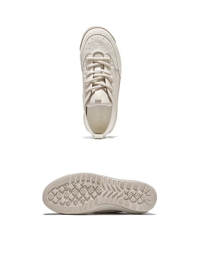 Suede-Panel Air-Cushion Low-Top Sneakers product view 2