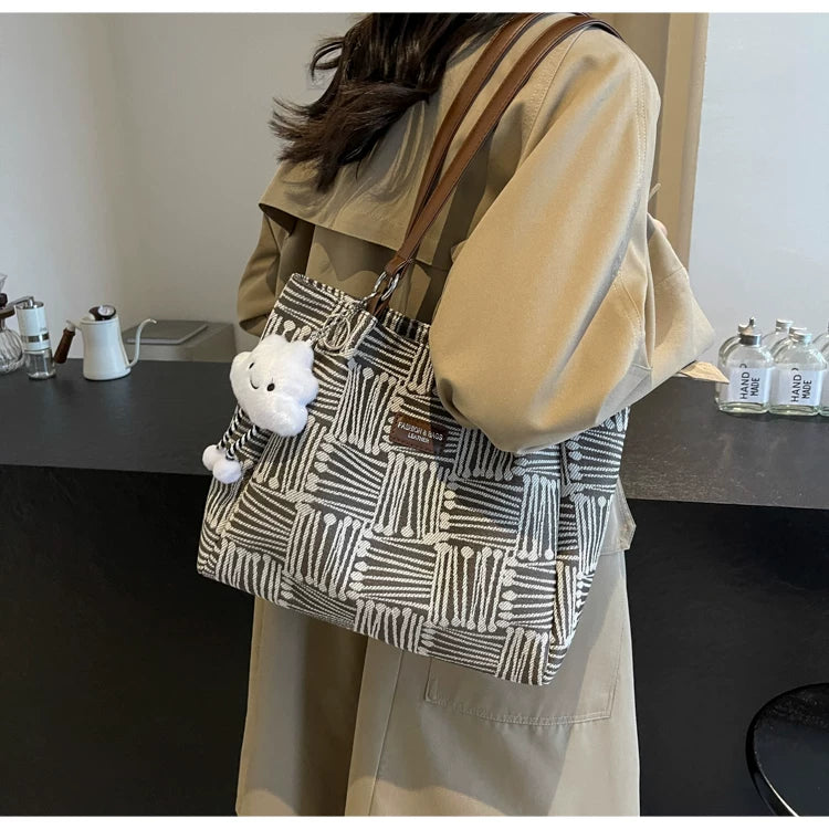 Woven Pattern Work Tote product view 2